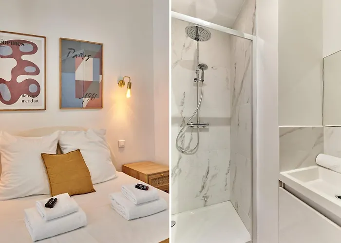 Apartmán 2 Bedrooms Center Of Paříž