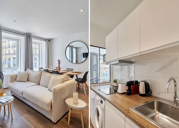 Apartmán 2 Bedrooms Center Of Paříž